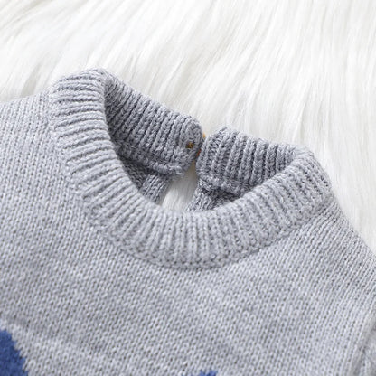 Oeko-tex Baby Romper Knitted Boys’ Clothes- Tiny Hands