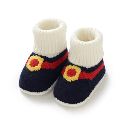 Santa Knit Booties – Tiny Hands