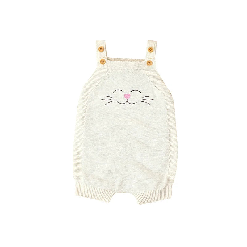 Baby Rompers, Soft Cotton Knit Jumpsuits for Kids - Tiny Hands
