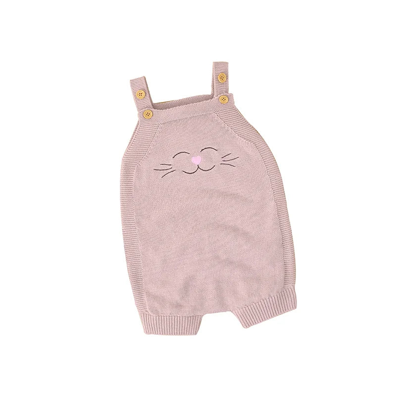 Baby Rompers, Soft Cotton Knit Jumpsuits for Kids - Tiny Hands