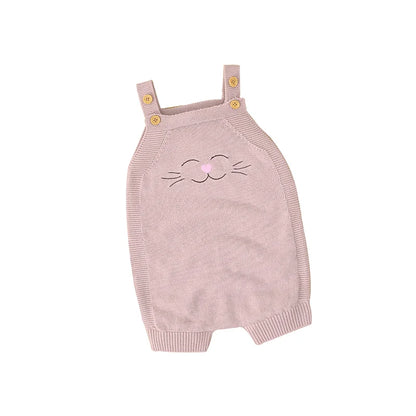 Baby Rompers, Soft Cotton Knit Jumpsuits for Kids - Tiny Hands