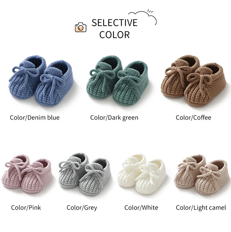 Winter Baby Knit Boots Gloves Combo – Tiny Hands