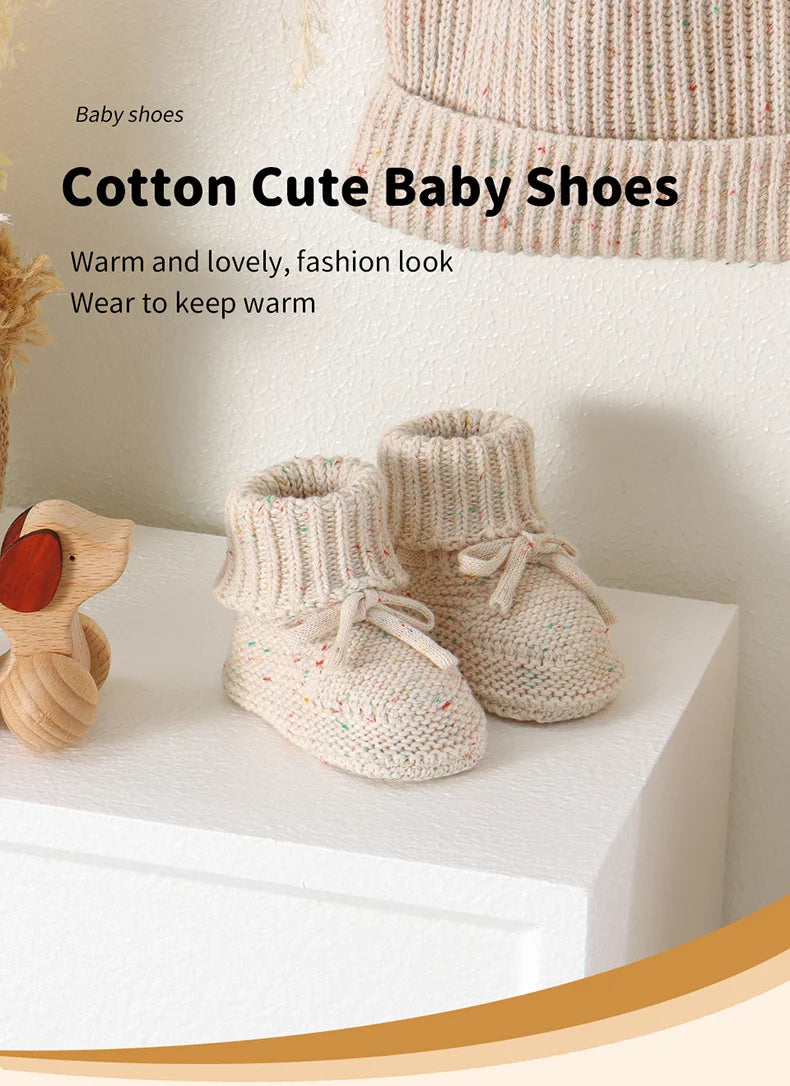 Wholesale Cotton Knitted Baby Shoes Booties Socks – Tiny Hands