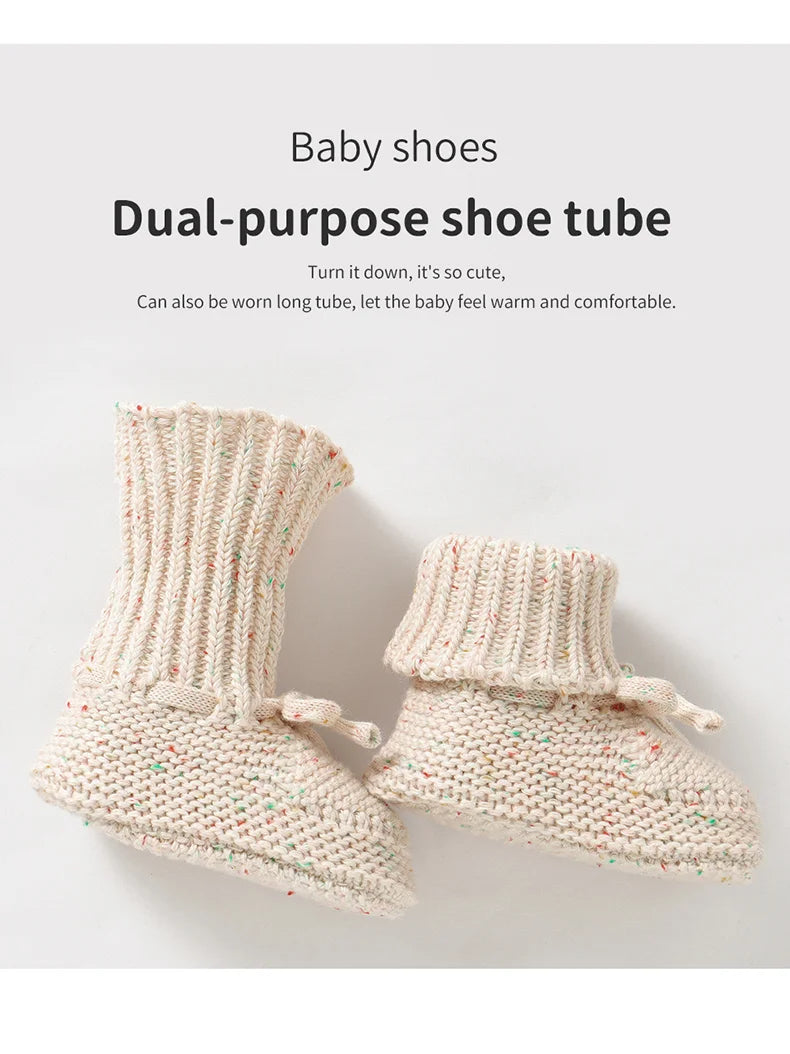 Wholesale Cotton Knitted Baby Shoes Booties Socks – Tiny Hands