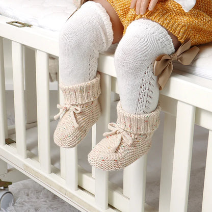 Wholesale Cotton Knitted Baby Shoes Booties Socks – Tiny Hands
