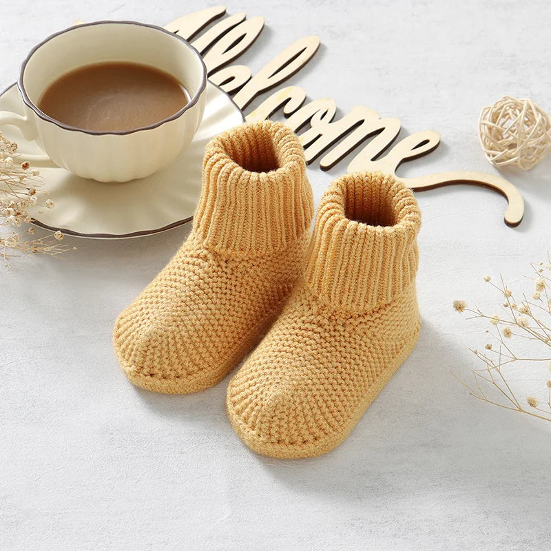 Hot Sale Knitted Baby Shoes Winter Socks – Tiny Hands
