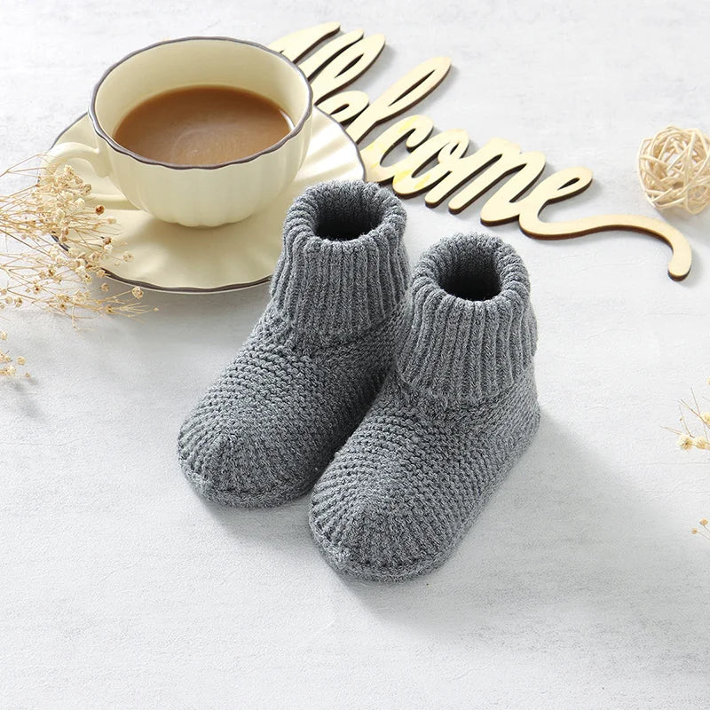 Hot Sale Knitted Baby Shoes Winter Socks – Tiny Hands